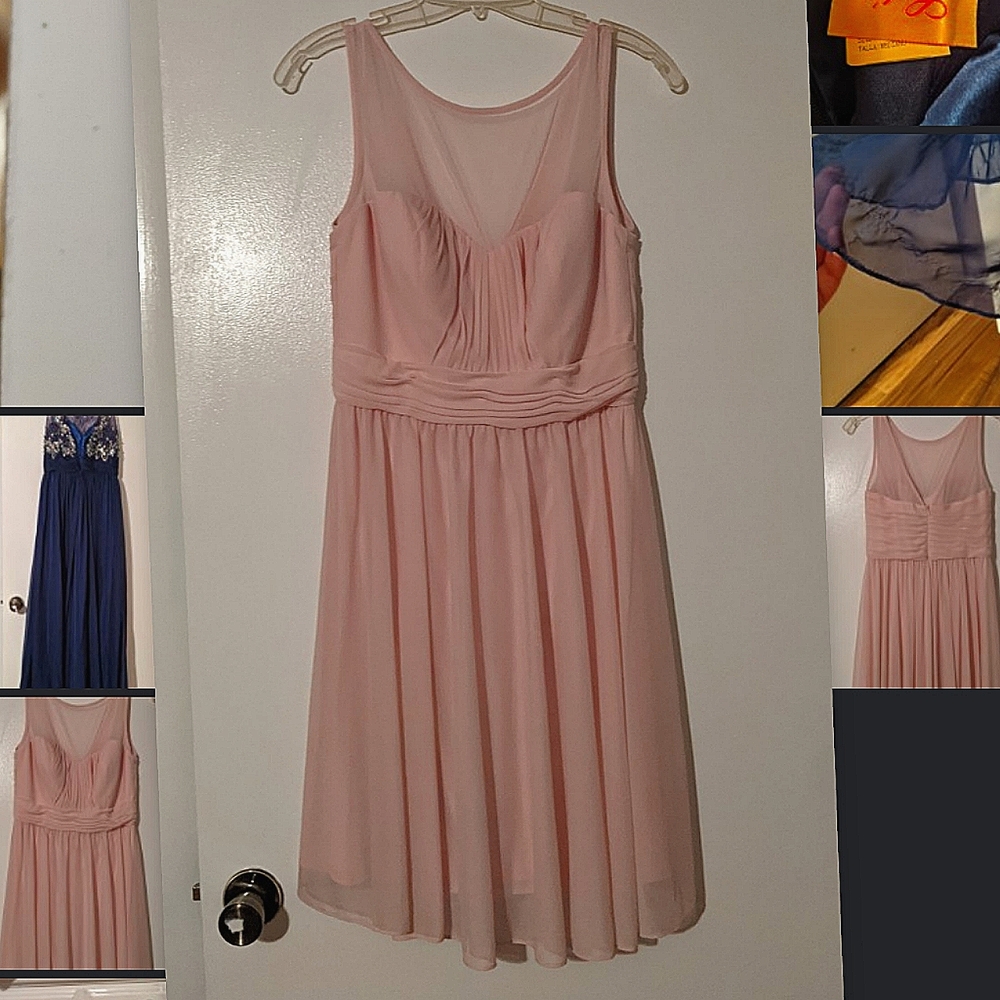 Pink Bridesmaids Dress